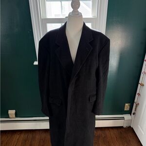 Cashmere Burberry Black Trench Coat